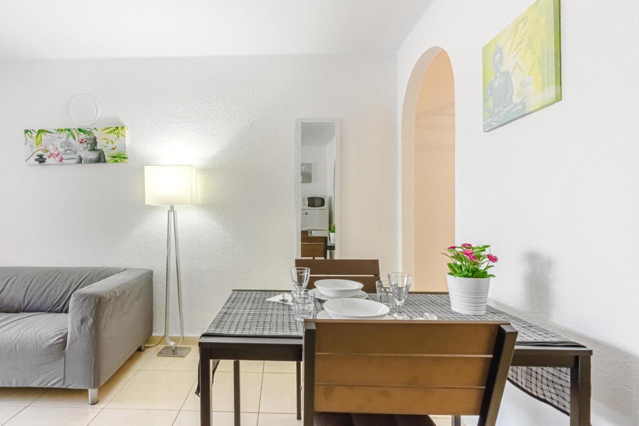 Fantastic Large Studio In Front Of Beach Heated Pool Wifi Arona  Kültér fotó