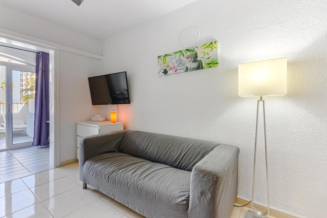 Fantastic Large Studio In Front Of Beach Heated Pool Wifi Arona  Kültér fotó